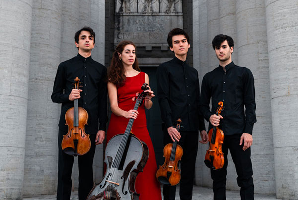 Amici della Musica, a Catanzaro il Quartetto Eos, Davide Alogna ed Enrico Pace