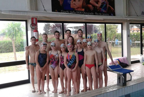 La Rari Nantes 17esima al meeting nuoto Coppa Mar Tirreno di Livorno