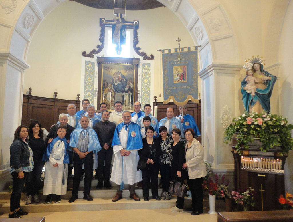Raduno spirituale Confraternita "Maria Ss. Annunziata" di Santa Caterina dello Jonio al  Santuario di Dipodi