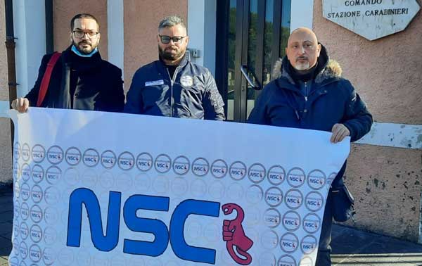 Lamezia, visita del sindacato dei carabinieri alla stazione
