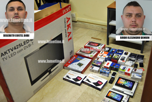 Calabria: Non acquista telefono rubato e avverte polizia, quattro arresti