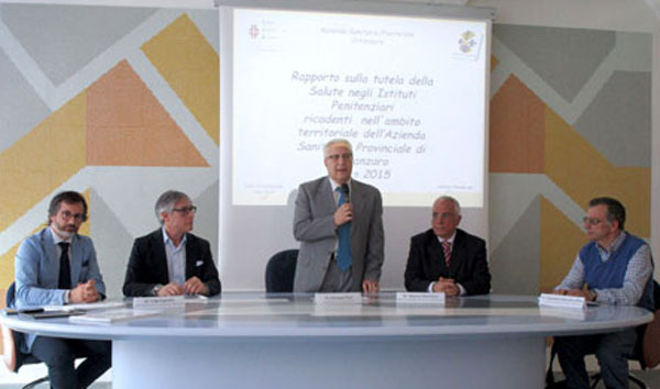 Asp Catanzaro presenta report 2015 su salute negli Istituti Penitenziari 
