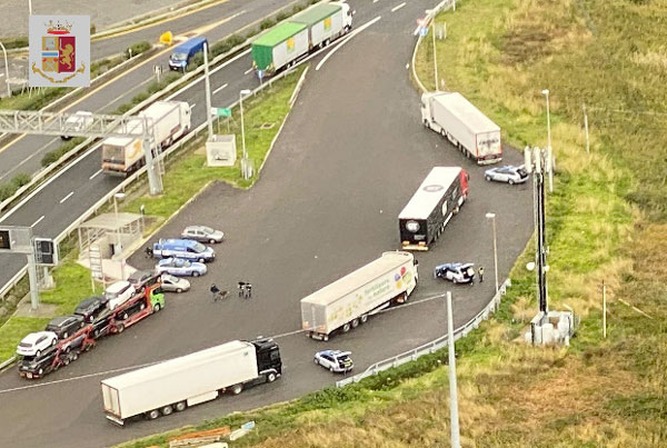 Operazione europea “Truck & Bus”, sanzioni anche in Calabria
