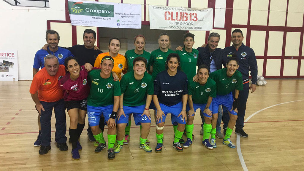 Vittoria delle lametine della Royal Team: 3-1 a Palermo, sono seconde dietro il Napoli
