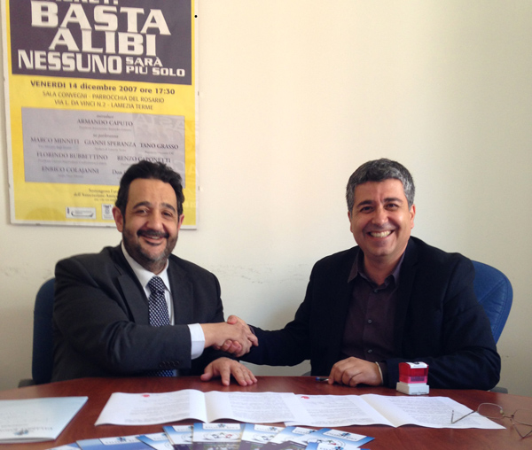 Lamezia: Siglata intesa tra Calabria Etica e Fondazione Trame per il sociale 