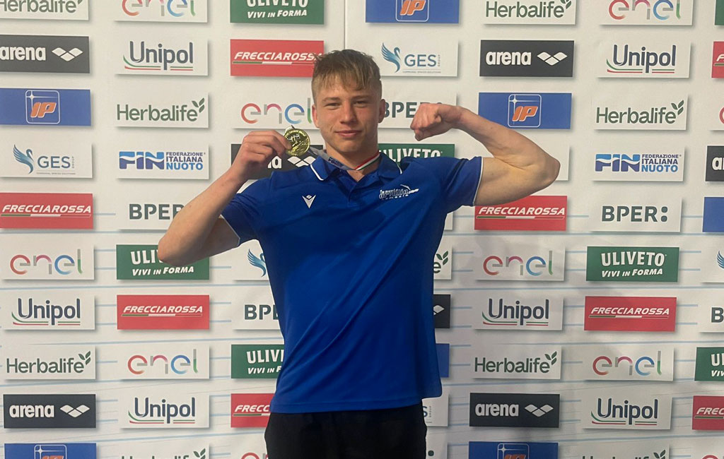 Arvalia Lamezia Nuoto, Salvatore Ussia è diventato campione italiano di salvamento
