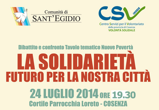 Al via in Calabria il tour giovani di S. Egidio