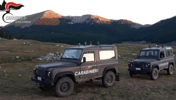 Accendono fuochi in Parco Pollino, sanzionati turisti