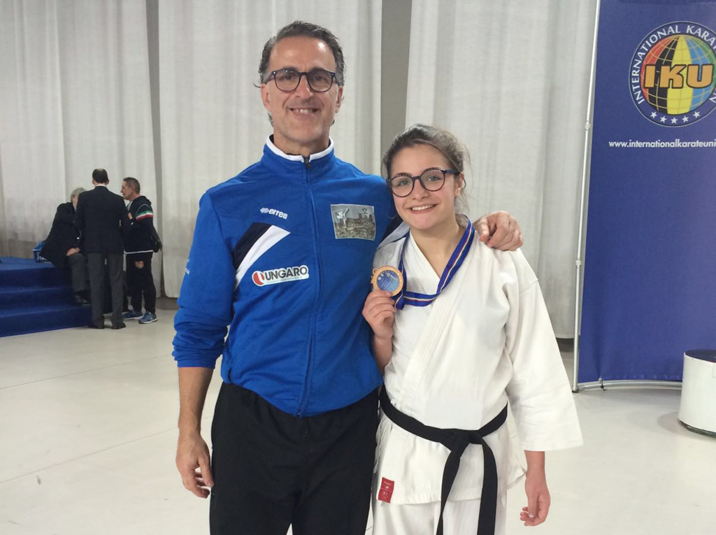 Karate, la lametina Sara Talarico conquista bronzo al Grand Prix d’Italia