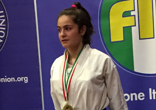 Karate, continua la preparazione della lametina Sara Talarico in vista dei mondiali di Dublino