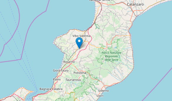 Terremoto nel vibonese, due scosse di magnitudo 3.3. e 2.5