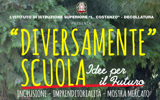 "Diversamente" scuola, grande festa all'istituto Costanzo di Decollatura il 19 maggio
