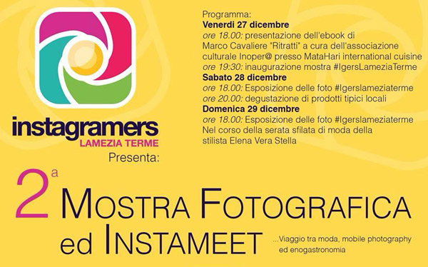 Lamezia: Al via seconda edizione mostra fotografica degli Igers lametini   