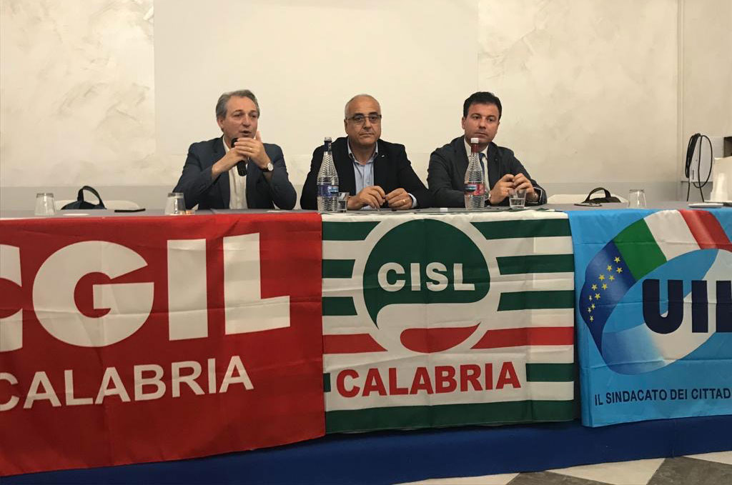 Criticità della sanità in Calabria, Cgil Cisl Uil incontrano il Ministro Speranza