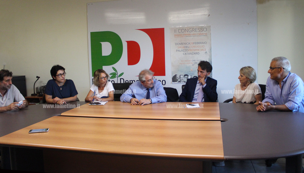 Lamezia, presentata nuova segreteria regionale Pd