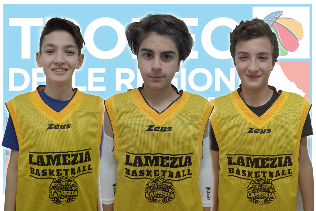 Basket, cinque convocati gialloblu nella rappresentativa calabrese al Trofeo delle Regioni