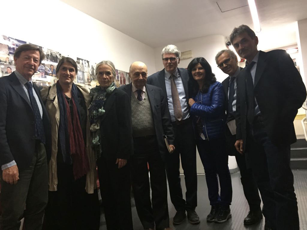 Claudio e Giandomenico Crapis a Milano per presentare “Umberto Eco e il Pci”