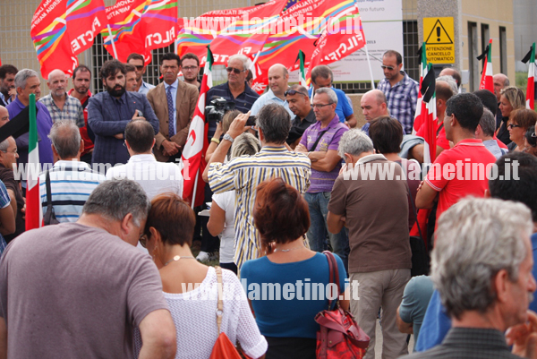 Lamezia: Tragedia Ilsap, sit-in Cgil davanti azienda