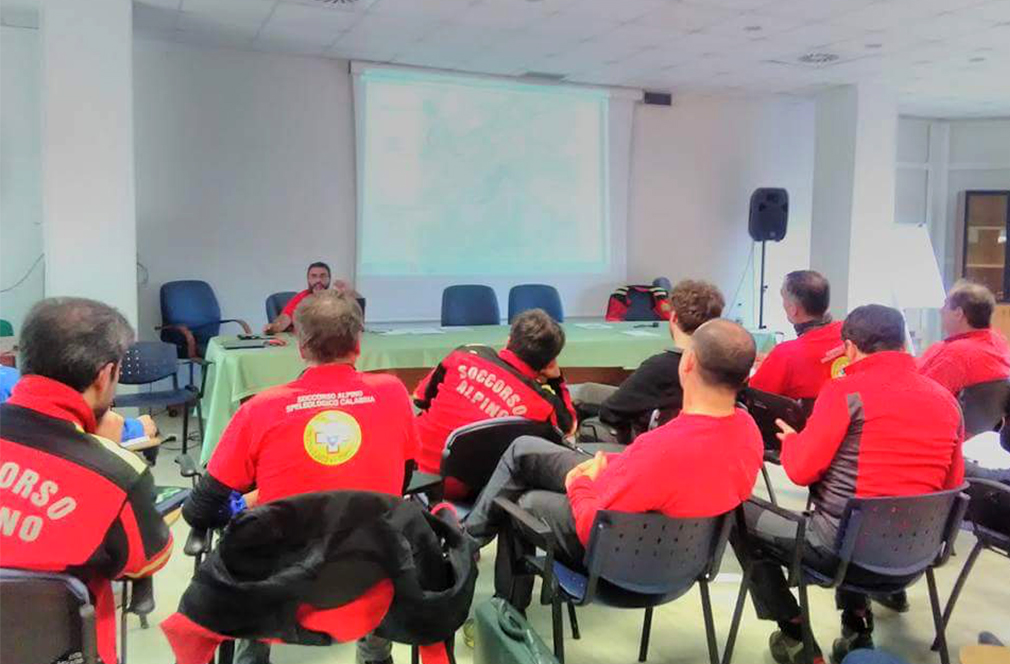 Soccorso Alpino, corso formazione per 15 volontari a Catanzaro