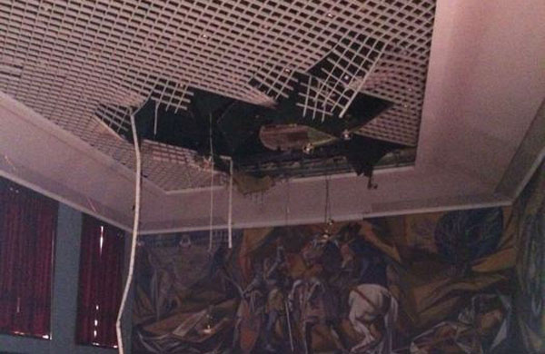 Crolla parte del solaio, chiusa aula consiglio comunale a Catanzaro