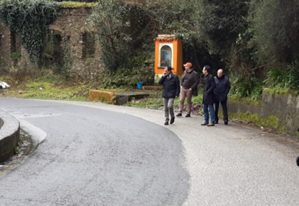 Calabria: messa in sicurezza Sp 90, sopralluogo presidente Bruno