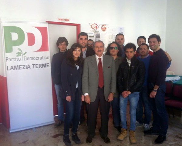Giovani Democratici incontrano commissario Pd lametino Soriero
