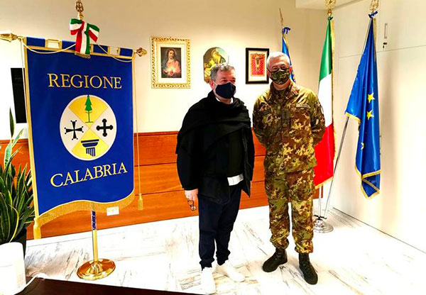 Emergenza Covid in Calabria, vertice in Regione con il comandante dell'Esercito al Sud: "Confronto proficuo"