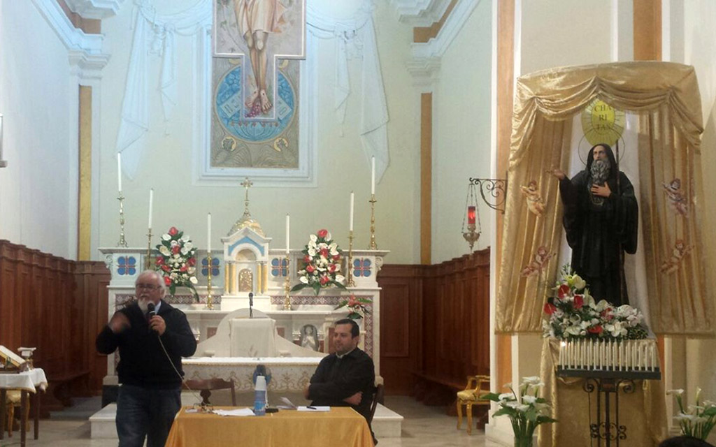 Incontro a San Pietro a Maida con professore D’Andrea su San Francesco