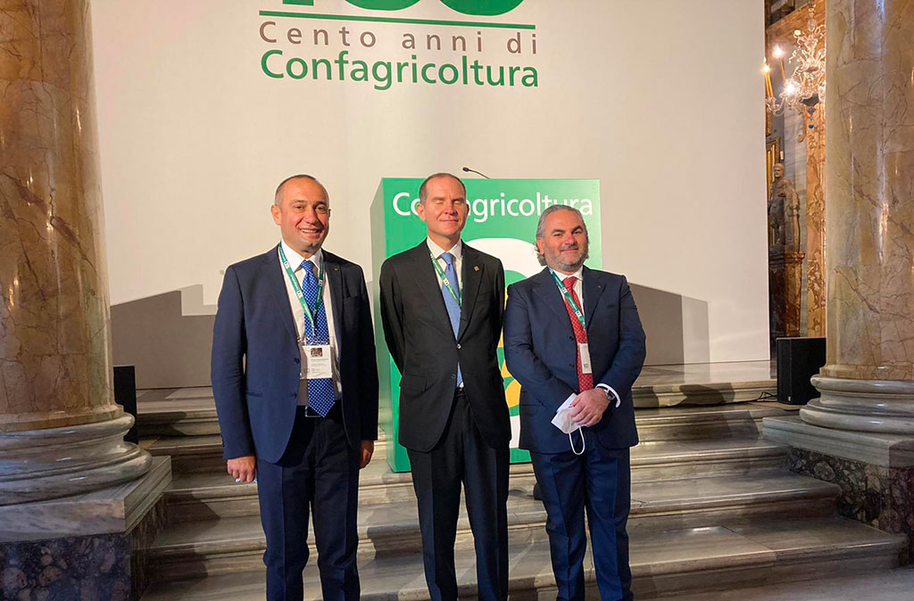 Cento anni di Confagricoltura, Statti: "Buoni i propositi di Conte per il Sud"