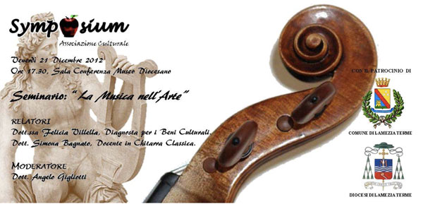 Lamezia: La musica nell'arte, un evento organizzato dall'Associazione Symposium