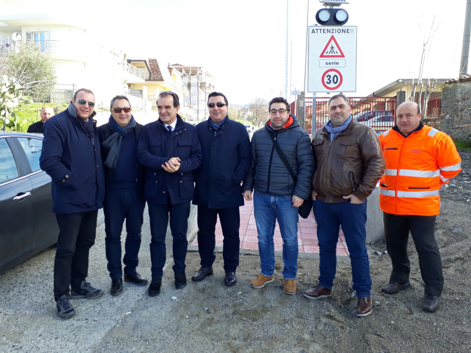 Conclusi lavori completamento marciapiedi in via San Francesco di Paola a Catanzaro