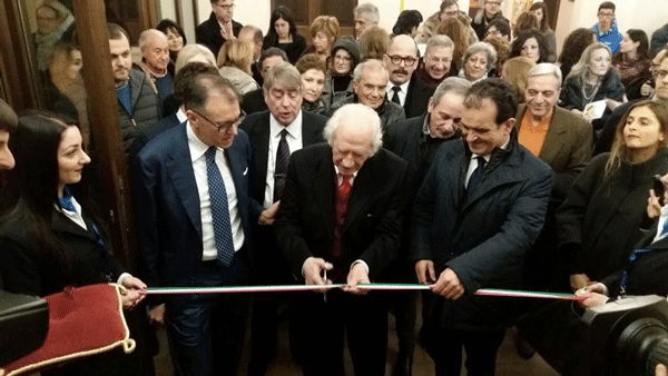 Inaugurata al museo Marca la mostra di Pino Pinelli