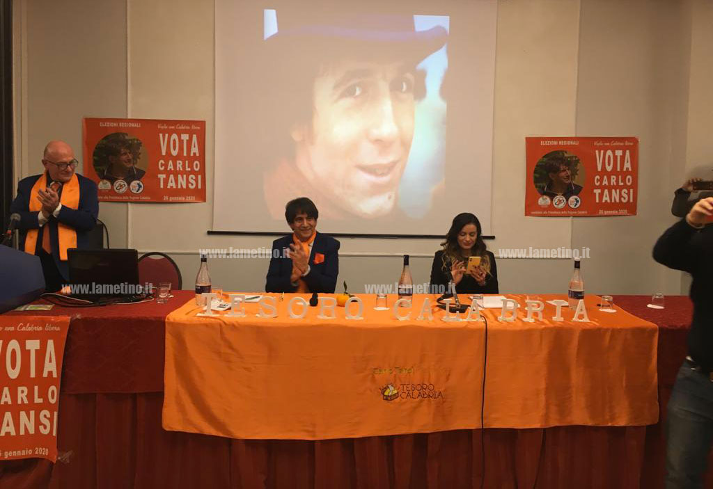 Regionali, appello finale di Tansi a Lamezia: "Votateci per abbattere il malaffare"