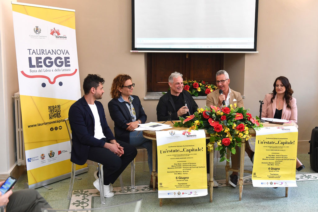 "Estate con i libri", presentato il cartellone estivo di Taurianova Capitale Italiana del Libro 2024