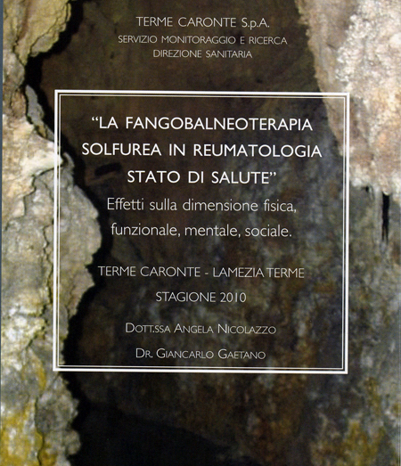 Lamezia: Pubblicata ricerca scientifica Terme Caronte