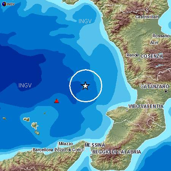 Lamezia: Registrate due scosse terremoto lungo costa