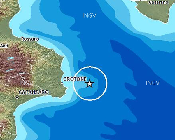 Calabria: Due scosse nella mattinata 
