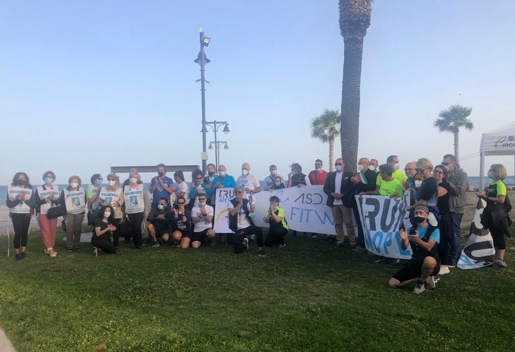 Run4hope, conclusa la Sesta Tappa Soverato-Roccella Jonica