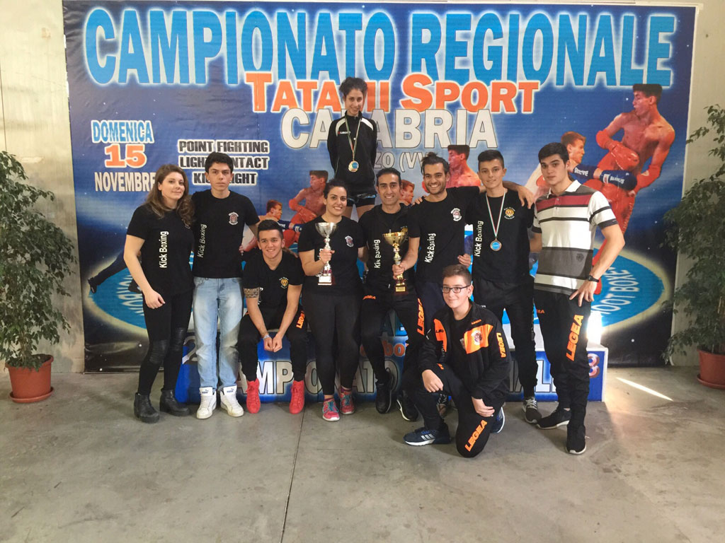 Campionato regionale Kick Boxing, ASD Tiger Academy Lamezia sul podio
