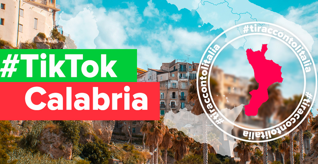 Tappa in Calabria per "Ti racconto l'Italia", progetto di TikTok dedicato al racconto creativo del territorio 