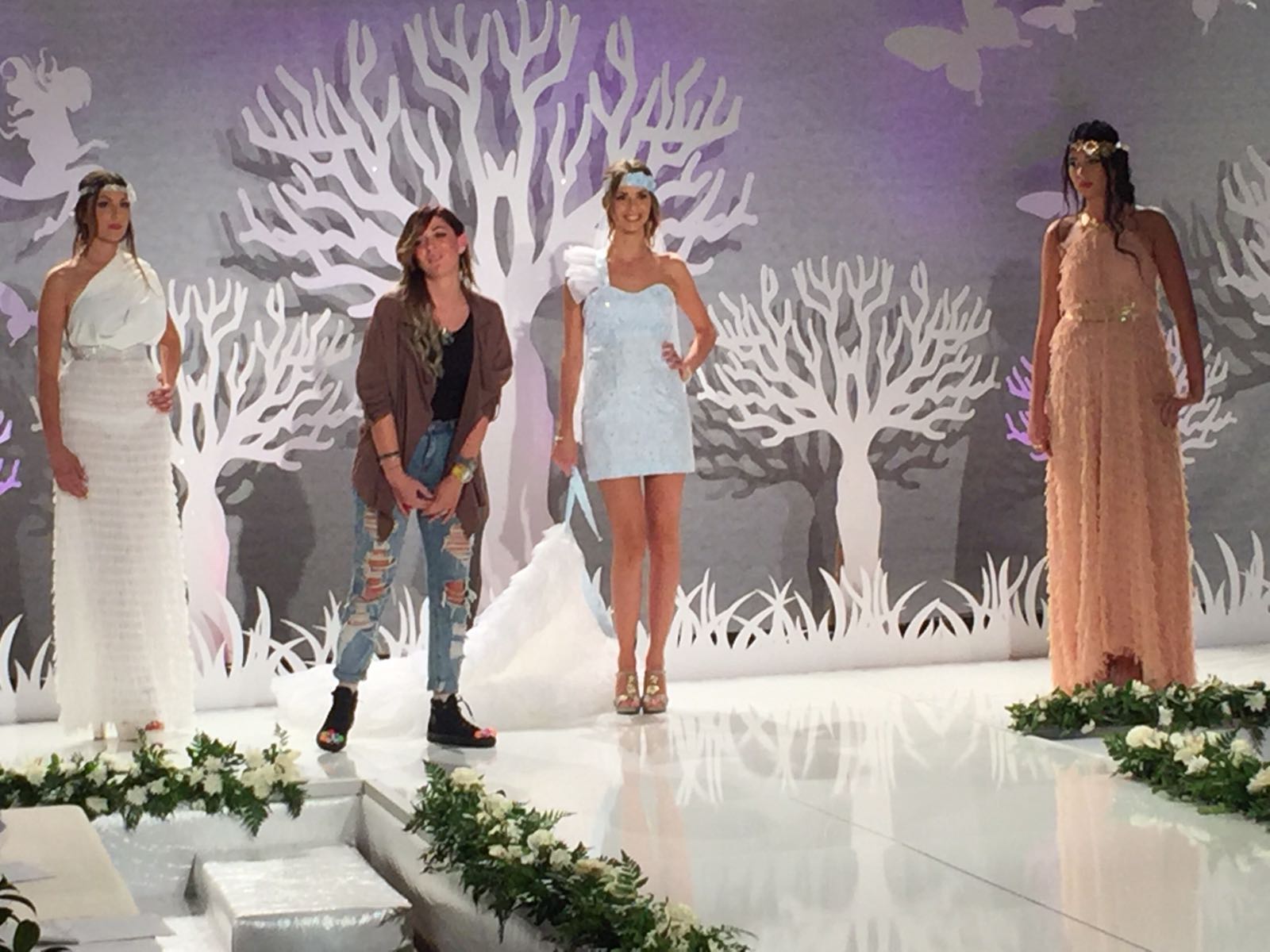 La stilista lametina Pansino al “Bridal Fashion Award”