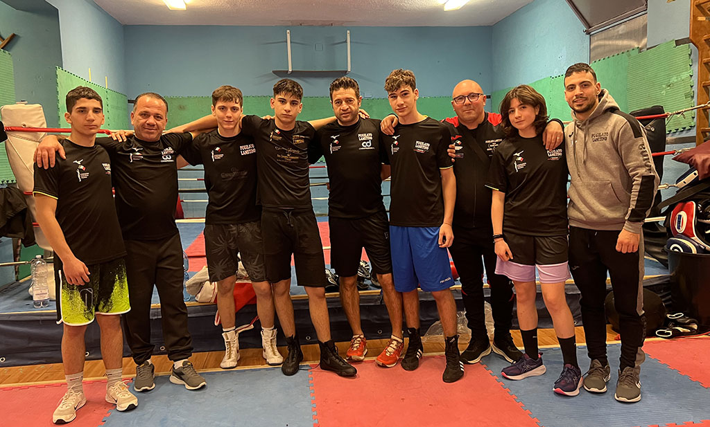 La squadra di pugilato lametina invitata al torneo dell’Etna