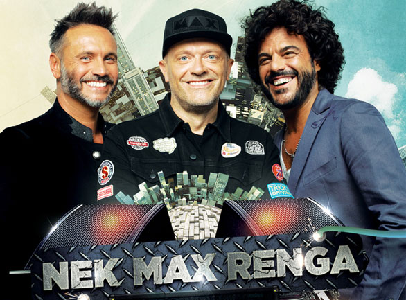 Nek, Pezzali e Renga apriranno il 16 luglio a Soverato nuova edizione Summer Arena 2018