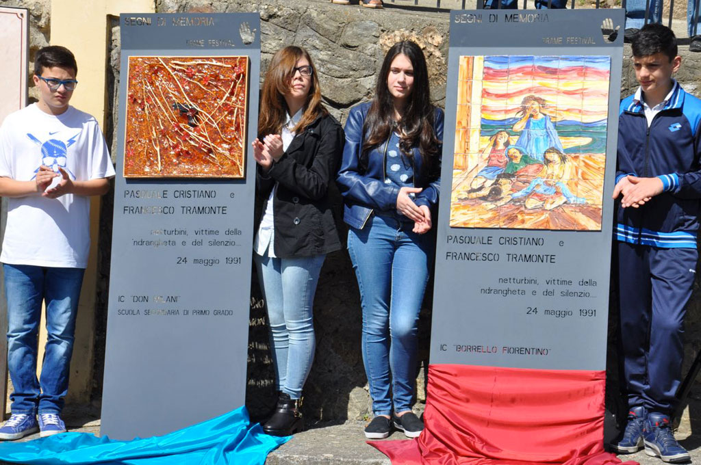 Trame a Scuola, studenti “Don Milani” e “Borrello Fiorentino” ricordano i due netturbini