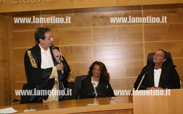 Lamezia: Cerimonia d'insediamento per il nuovo procuratore Prestinenzi