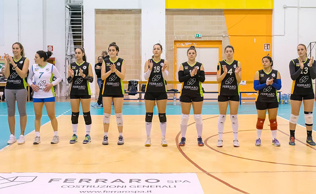 Nono ko consecutivo della Ferraro Lamezia che cede 3-0 in casa della Volleyro