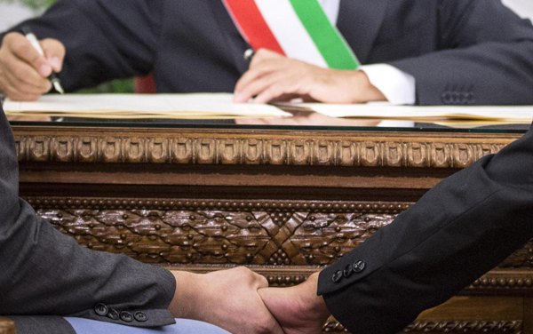 Unioni civili: ad Aiello Calabro attivazione immediata