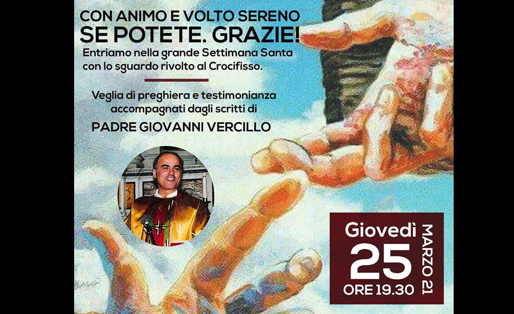 Lamezia, veglia di preghiera il 25 marzo per ricordare Padre Giovanni Vercillo a 30 anni dalla scomparsa