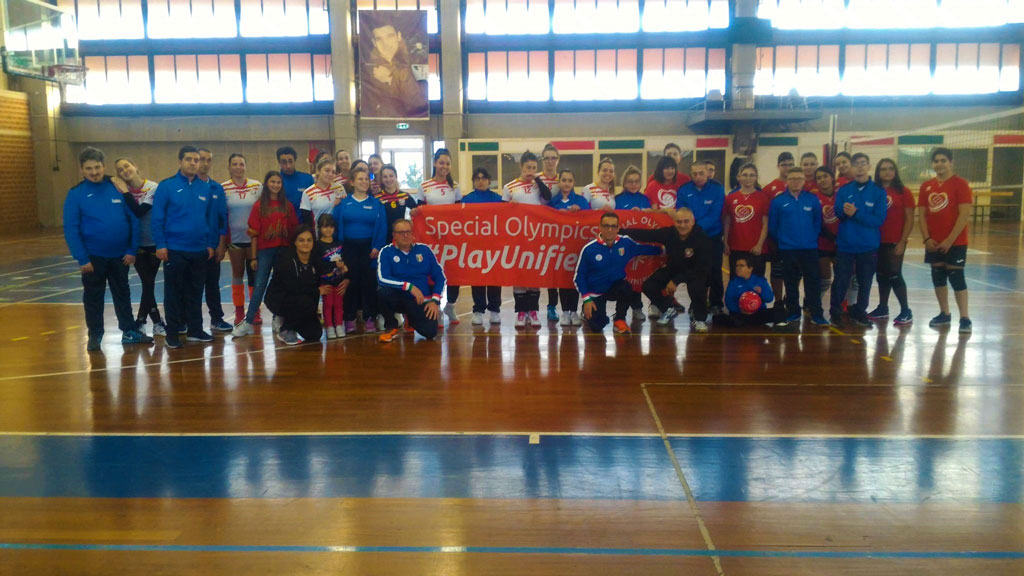 Lamezia, tappa in città del Volley week 2020 special olympics Italia