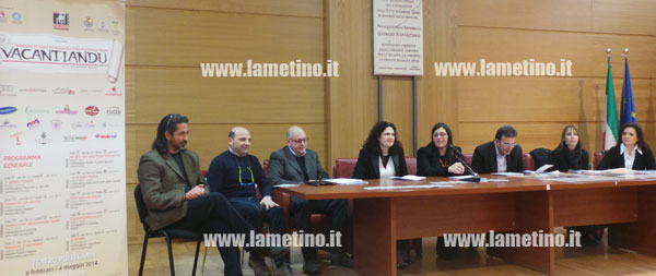 Lamezia: Presentata terza edizione della rassegna “Vacantiandu"